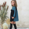Ochuss Moda Infantil 2017 Vestido Abejorro