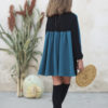 Ochuss Moda Infantil 2017 Vestido Abejorro