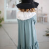 Ochuss Moda Infantil 2017 Vestido Mantis